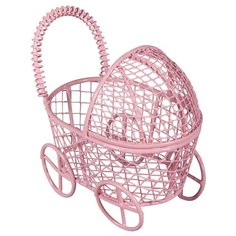 Миниатюрная детская коляска Rayher 8 x 5 x 7,5 cм 1 шт железо 46363262