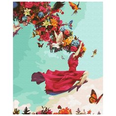 Картина по номерам ВанГогВоМне ZX 22524 Девушка лето 40х50 см