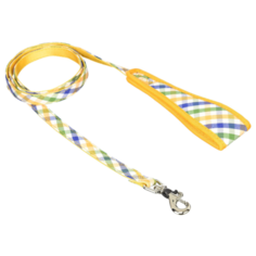 Поводок для собак Japan Premium Pet с анатомической вкладкой для рук и защитой для карабина, размер 2S, длина 120 см, оранжевый
