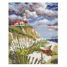 Алмазная мозаика на подрамнике 20*25 см Белоснежка 547-ST-S Берег