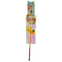 Игрушка для кошек Japan Premium Pet удочка в виде жука, длинная с выдвигающимся механизмом спиннинга