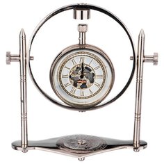 Часы кварцевые настольные Lefard 12*6*13 см циферблат 5 см (733-101)