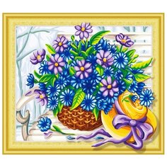 Алмазная мозаика Paintboy, LP010 объемная выкладка, холст на подрамнике 40х50 см