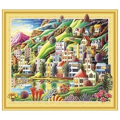 Алмазная мозаика Paintboy, LP035 объемная выкладка, холст на подрамнике 40х50 см