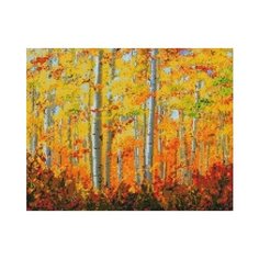 Алмазная мозаика Paintboy, MZ1327 круглые стразы, полная выкладка, на подрамнике 40х50 см