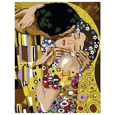 Картина по номерам Paintboy 6065 Поцелуй (Климт) 40х50см