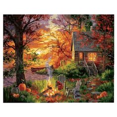 Картина по номерам Paintboy 35711 Загородная осень 40х50см