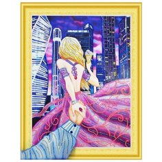 Алмазная мозаика Paintboy, LP020 объемная выкладка, холст на подрамнике 40х50 см