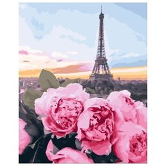 Картина по номерам Paintboy 26057 (28562) Цветы в Париже 40х50см