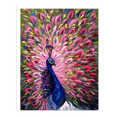 Картина на номерам Павлин Paintboy