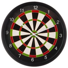 Часы настенные кварцевые Lefard дартс d = 35 см d циферблата=31 см (220-367)