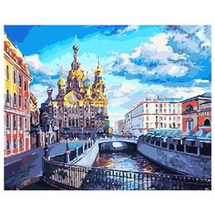 Картина по номерам GX 3264 Любимый Петербург 40x50 см Paintboy
