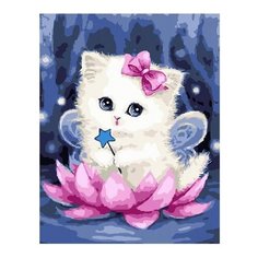 Картина по номерам Paintboy PKC 72072 Пушистая фея, 30x40см