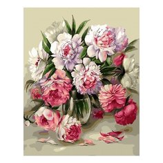 Картина по номерам Paintboy GX 32359 Шелест пионов 40х50 см