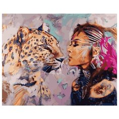 Картина по номерам Paintboy GX 26510 Душа кошки 40x50 см