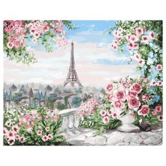 Картина по номерам Paintboy GX 31675 Вид из парижского сада 40x50 см