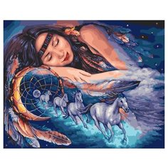Картина по номерам Paintboy GX 29312 Сладкий сон наездницы 40x50 см