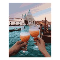 Картина по номерам Paintboy PK 38035 Отдых у венецианского канала 40x50 см