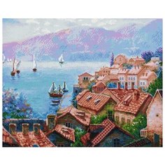 Сказочный мир Адриатики Мозаика на подрамнике 40х50 40х50 Белоснежка 508-ST-S