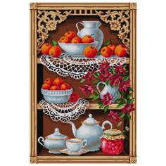 Набор Сервиз 40х60 Вышиваем бисером V-17