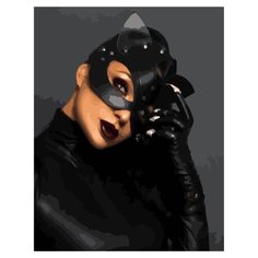 Картина по номерам Paintboy PK 48025 Взгляд женщины-кошки 40x50 см