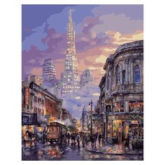 Картина по номерам Paintboy PK 49008 Оживленная улица 40x50 см