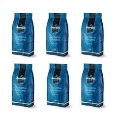 Кофе в зернах Jardin Colombia Supremo, 250 гр х 6 шт