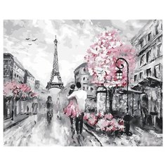 Картина по номерам GX 34141 Весенний аромат Парижа 40*50 Paintboy
