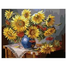Картина по номерам PK 79043 Подсолнухи (Воробьёва Ольга) 40*50 Эксклюзив Paintboy