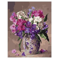Картина по номерам PK 41065 Букет из флоксов 40*50 Эксклюзив Paintboy