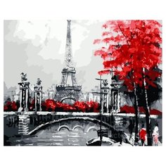 Картина по номерам GX 36501 Эйфелева башня 40*50 Paintboy
