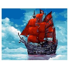 Картина по номерам GX 29453 Под алыми парусами 40*50 Paintboy
