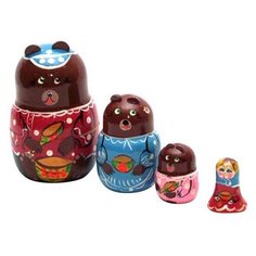 Матрешка Три медведя Бэмби Р-45/751 БЕМБi