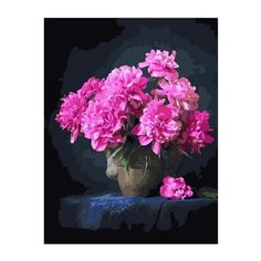 Картина по номерам Paintboy, 37791 Букет пионов 40x50см