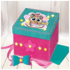 Создания шкатулки из фетра Школа талантов "Птичка" (3619403)