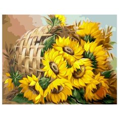 Картина по номерам GX 25788 Цветы солнца 40*50 Paintboy