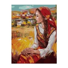 Картина по номерам GX 37324 Старорусская красавица 40*50 Paintboy