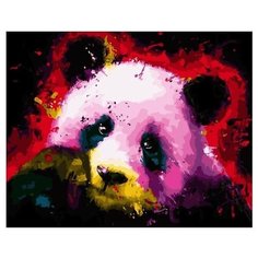 Картина по номерам GX 30915 Панда в красках 40*50 Paintboy