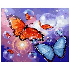 Картина по номерам GX 22072 Пара бабочек 40*50 Paintboy