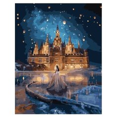 Картина по номерам PK 51022 Принцесса у сказочного замка 40*50 Эксклюзив Paintboy