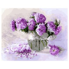 Картина по номерам GX 30854 Фиолетовый букет 40*50 Paintboy