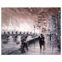 Картина по номерам GX 34218 Вечерняя набережная 40*50 Paintboy