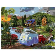 Картина по номерам GX 34412 Дальняя поездка 40*50 Paintboy