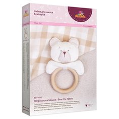 Комплект для шитья игрушки Miadolla "Погремушка Мишка" арт. BB-0282