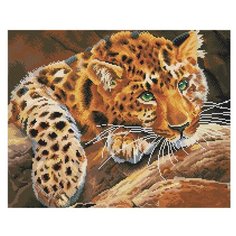 Алмазная мозаика Paintboy GF 544 Ягуар 40x50см