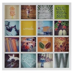 Панно для фотографий Gridart белое Umbra