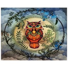 Картина по номерам Colibri "Сова ловец снов" 40х50см
