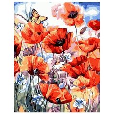 Картина по номерам Paintboy EX 6570 Внутри макового поля 30*40