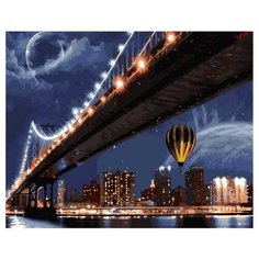 Картина по номерам Paintboy GX 37593 Ночной мост 40х50 см