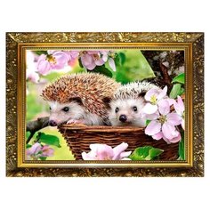 Алмазная мозаика Milato "Под яблонькой", 29,5*20,5см, 25 цветов